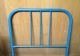Pair Vintage Iron Twin Bed Headboards Or Single Frame Country Cottage Rustic 1900-1950 photo 1