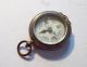 Vintage 1930s - 40s Brass Pocket Compass Made In Germany And Compasses photo 2