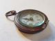 Vintage 1930s - 40s Brass Pocket Compass Made In Germany And Compasses photo 7