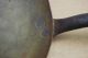 19thc.  Antique Primitive Copper Strainer & Dipper Wrought Iron Long Handle Tools Hearth Ware photo 4