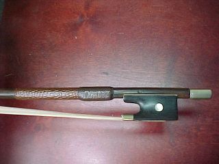 Old Violin Bow Probably Stamped: 