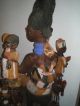 Very Large Yoruba Arugba Statue Multiple Figures 37  Tall Sculptures & Statues photo 2