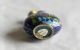 Chinese Cloisonne In Blue With Sea Creatures Snuff Bottle Snuff Bottles photo 4
