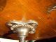 Vintage Parker Meriden Wood Piano Stool Swivel Brass/ Glass Claw Feet 1900-1950 photo 3