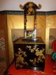 Japanese Lacquer Makie Mirror Stand Kyodai Edo/meiji Era Tansu Chest Other Japanese Antiques photo 1