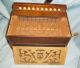 Antique 1920 ' S Wooden Hohner Steel Reed Button Accordion Made In Germany - Vg. Keyboard photo 7