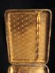 Japanese 1920 ' S Etched Damascene Mixed Metal Cigarette Case Dragons & Pagodas Boxes photo 10