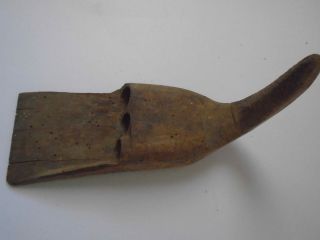 Bulgarian Palamarka Antique Primitive Wooden Tool In Harvest 18th C photo