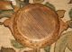 Carved Solid Wood Dough Bowl Table Centerpiece Primitive/french Country Decor Primitives photo 4