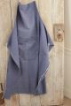 Work Clothes Apron French Blue Vintage Textile Early 1900 ' S Distressed Timeworn Primitives photo 5