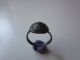 Incredible Ancient Roman Bronze Ring In The Form Of Shield Roman photo 1