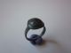 Incredible Ancient Roman Bronze Ring In The Form Of Shield Roman photo 2