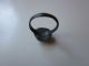 Incredible Ancient Roman Bronze Ring In The Form Of Shield Roman photo 4