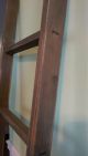 Handmade Weathered Alder Wood Ladder 6ft Rustic 72 