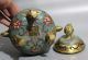 Chinese Bronze Cloisonne Censer Marked Incense Burners photo 4