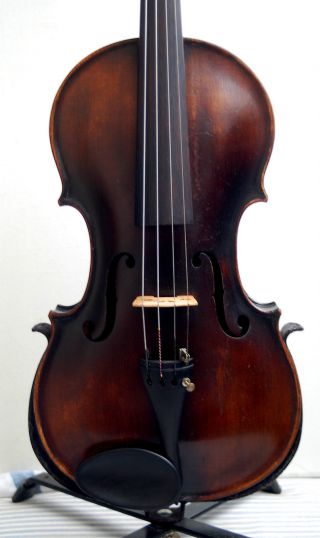 Fine German 4/4 Fullsize Violin - Brandmarked Stainer - Over 120 Years Old photo