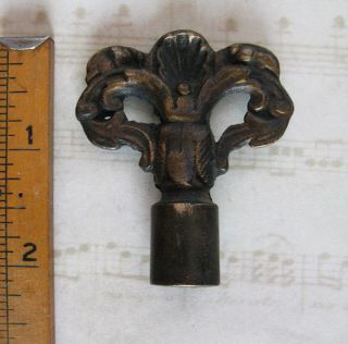 Victorian Brass Fancy Valve Key - Banjo ? - More Old Vintage Rare Keys Here photo