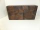 19th C Dovetailed Divided Box With Lid,  Carrying Handle Aafa Primitives photo 8