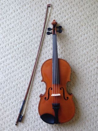 Antique Josef Klotz Violin Mittenwalde Anno 1795 With Case,  Bow & Chin Guard photo