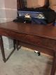 Antique Mahogany Sheraton Period Drop Leaf Dining Banquet Table End 1800-1899 photo 1