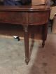 Antique Mahogany Sheraton Period Drop Leaf Dining Banquet Table End 1800-1899 photo 3