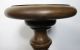 Antique Italian Turned Hollow Barley Twist Spiral Plant Stand Pedestal Table Yqz 1900-1950 photo 1