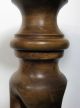Antique Italian Turned Hollow Barley Twist Spiral Plant Stand Pedestal Table Yqz 1900-1950 photo 2