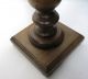 Antique Italian Turned Hollow Barley Twist Spiral Plant Stand Pedestal Table Yqz 1900-1950 photo 5