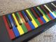 Colorful Pop Art Piano Organ Key Musical Sculpture Kids Wall Hanging Keyboard photo 1