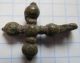 Viking Period Bronze Small (children) Cross 1000 - 1300 Ad Vf, Viking photo 5