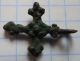 Viking Period Bronze Small Cross 1100 - 1300 Ad Vf, Viking photo 6