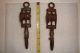 Matching Vintage Double Roller Pulleys Other Antique Hardware photo 1