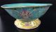 Antique Chinese Daoguang Porcelain Famille Rose Lobed Bowl Pink Blue Yellow Bowls photo 3