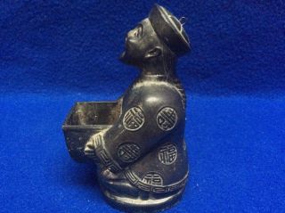 Fine Old Chinese Export Figurine Miniature Incense Burner Marked Japen photo