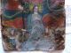 Rare Antique Retablo On Tin Image Of The Holy Trinity,  Virgin Mary And Other Latin American photo 2