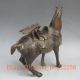 Chinese Bronze Hand Work Horse & Cicada Statue Other Antique Chinese Statues photo 1