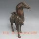 Chinese Bronze Hand Work Horse & Cicada Statue Other Antique Chinese Statues photo 2
