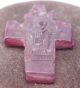 Outstanding Medieval Or Post Medieval Cross Made From Pressed Animal Skin 326 Byzantine photo 1