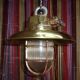 Vintage Marine Brass Ship Passage Light 1 Pc With Brass Cap Lamps & Lighting photo 1