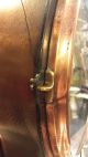 Antique 1887 Drapers Self Recording Thermometer Brass Copper Steampunk Awesome Barometers photo 4