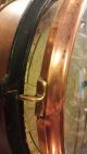 Antique 1887 Drapers Self Recording Thermometer Brass Copper Steampunk Awesome Barometers photo 5