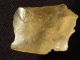 A Libyan Desert Glass Artifact Or Ancient Tool Found In Egypt 9.  65gr Neolithic & Paleolithic photo 7