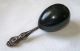 Antique Sterling Silver Handled Black Enameled Vintage Sewing Tool Darning Egg Tools, Scissors & Measures photo 1