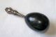 Antique Sterling Silver Handled Black Enameled Vintage Sewing Tool Darning Egg Tools, Scissors & Measures photo 5