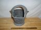 Vintage Coal Scuttle - Galvanized Tin Steel Strap Handle - Scuffs And Burns Nmm Hearth Ware photo 5