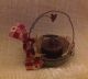 Primitive Antique Vintage Valentine Zinc Mason Jar Lid Battery Candle 6 Hrs On Primitives photo 6