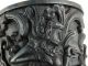 Exceptional Hand Carved Indonesian Striped Ebony Tea Caddy Deep Relief Pacific Islands & Oceania photo 10
