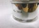 A Vintage Sterling Silver Napkin Ring Birmingham 1903 Napkin Rings & Clips photo 1
