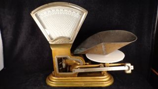Antique 1920 ' S Anderson Tool Company General Store Candy Scale,  Rare,  Art Deco photo