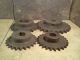 Old Antique Industrial Decor Steel And Iron Wheel Cogs And Gears - Steampunk Art Other Mercantile Antiques photo 1